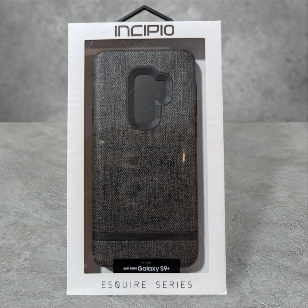 Q2. Incipio Esquire Series Case for Samsung Galaxy S9+ -‎ Fabric Gray